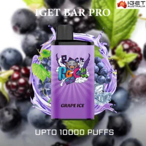 IGET Bar Pro 10K PUFFS -Grape-Ice