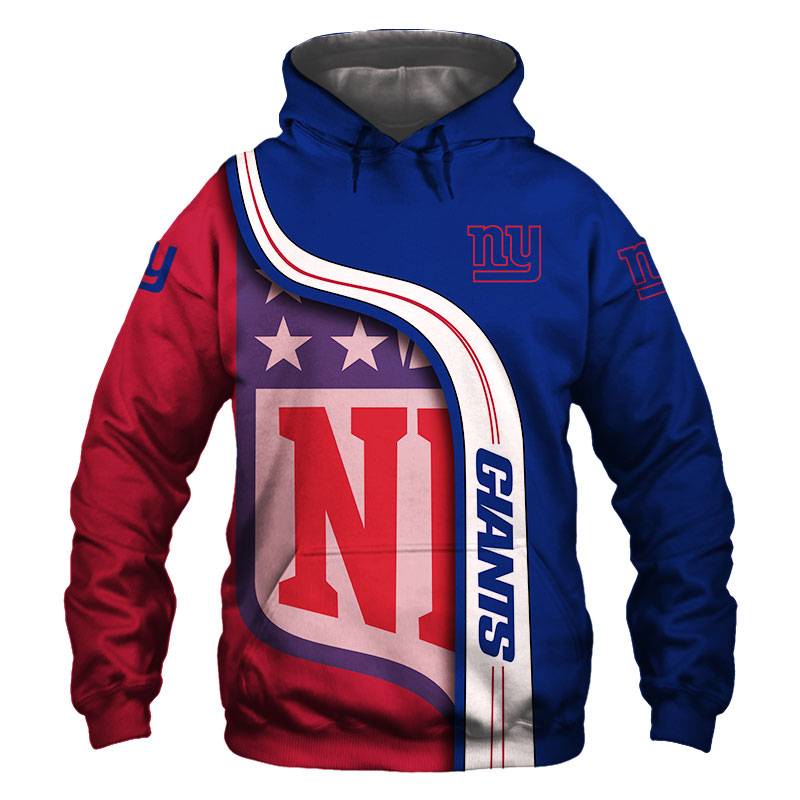 NEW YORK GIANTS 3D HOODIE NNYG001