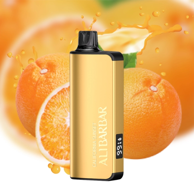 California Sunset Flavour Vape | ALIBARBAR INGOT 9000 PUFFS