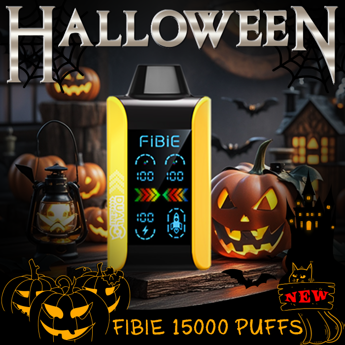 FIBIE 15000 Dual Flavors Disposable Vapor Wands(15000 PUFFS) - Digital LCD Indicator