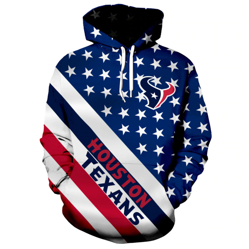 TEXANS 3D HOODIE FLAG