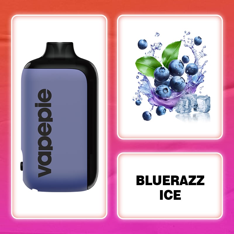 BLUERAZZ ICE & Vapepie AG 15000 PUFFS