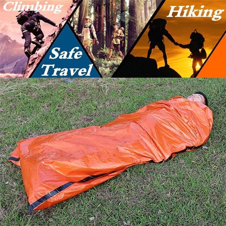 -Emergency Waterproof Sleeping Bag