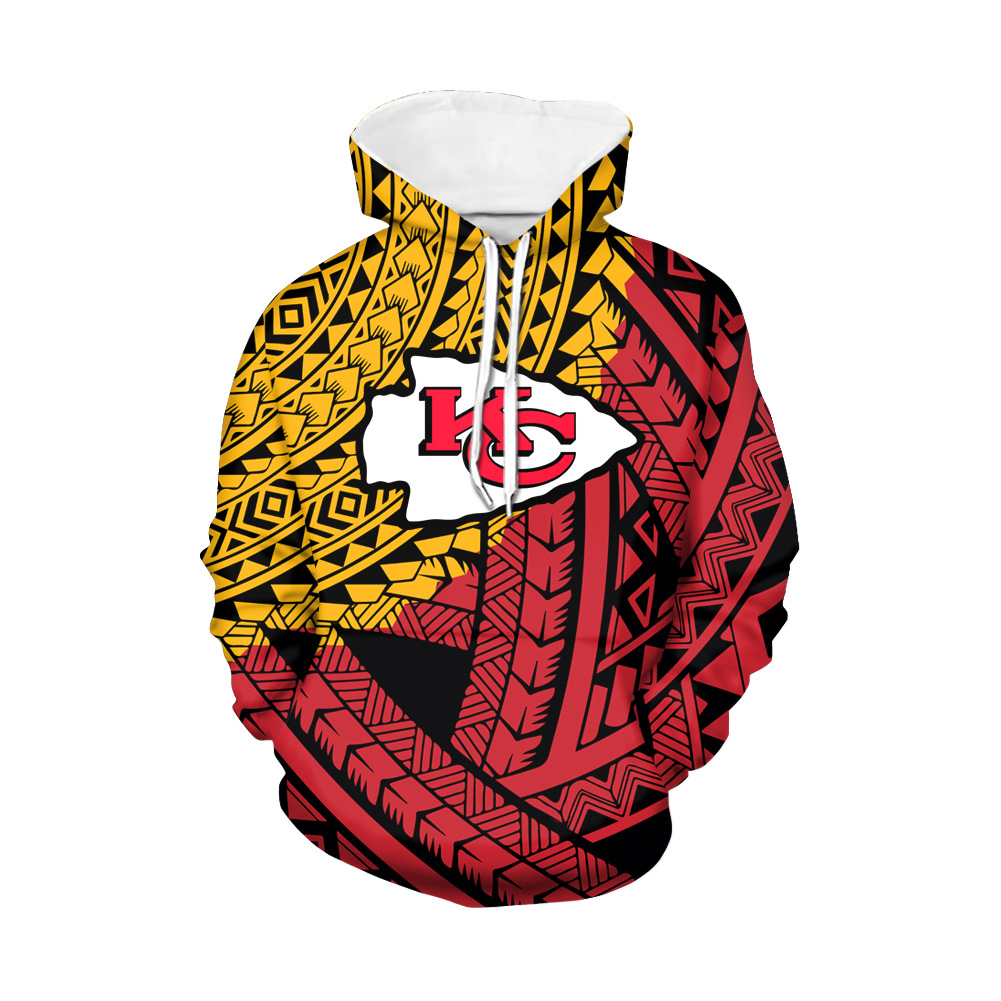 KANSAS CITY CHIEFS 3D HOODIE NOV04