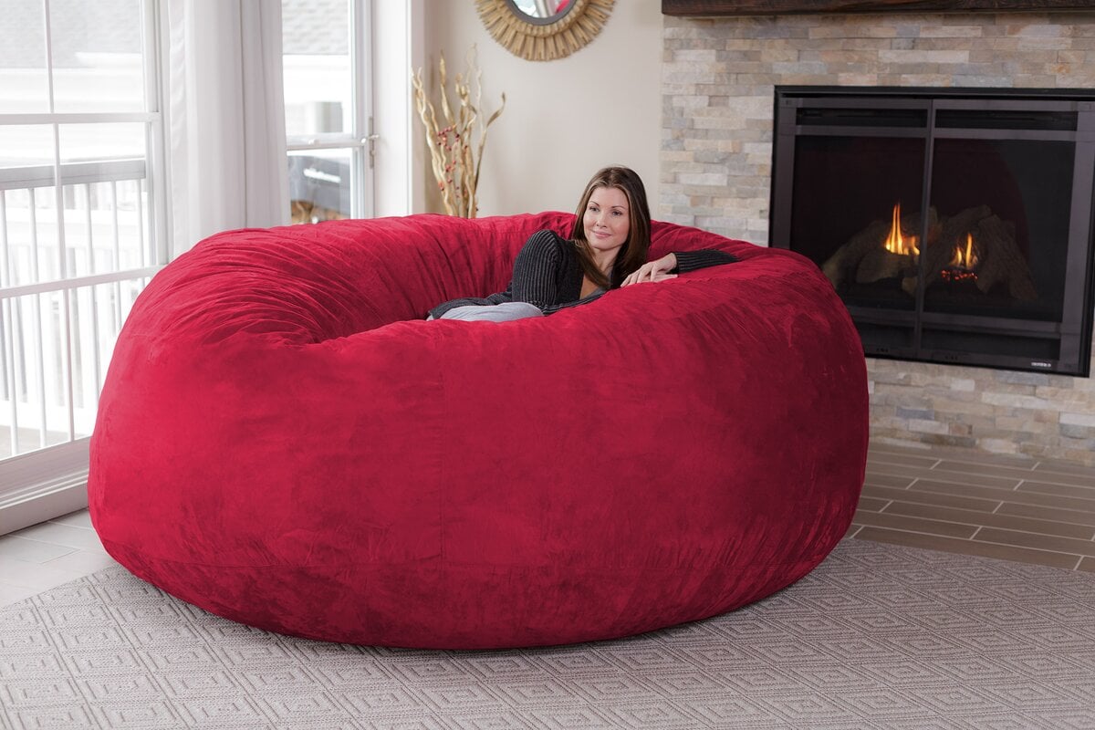 Red bean bag