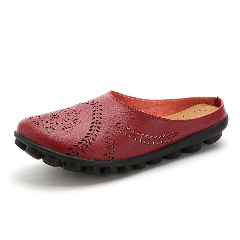 Castillotigo™ 2022 Nuevos zapatos casuales huecos tallados de color sólido