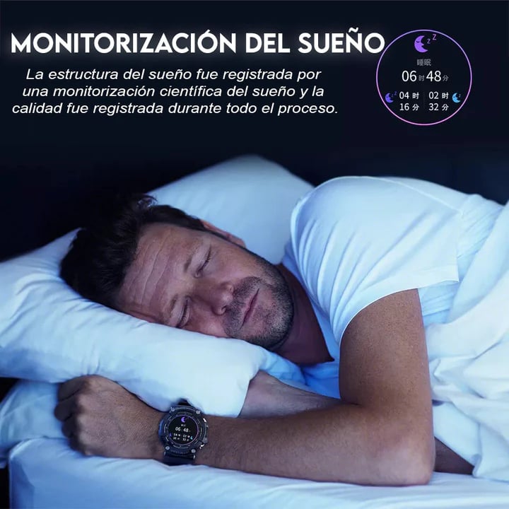 🔥Venta de Amazon último día🔥VIKENDA™ Resistente Reloj Militar Inteligente