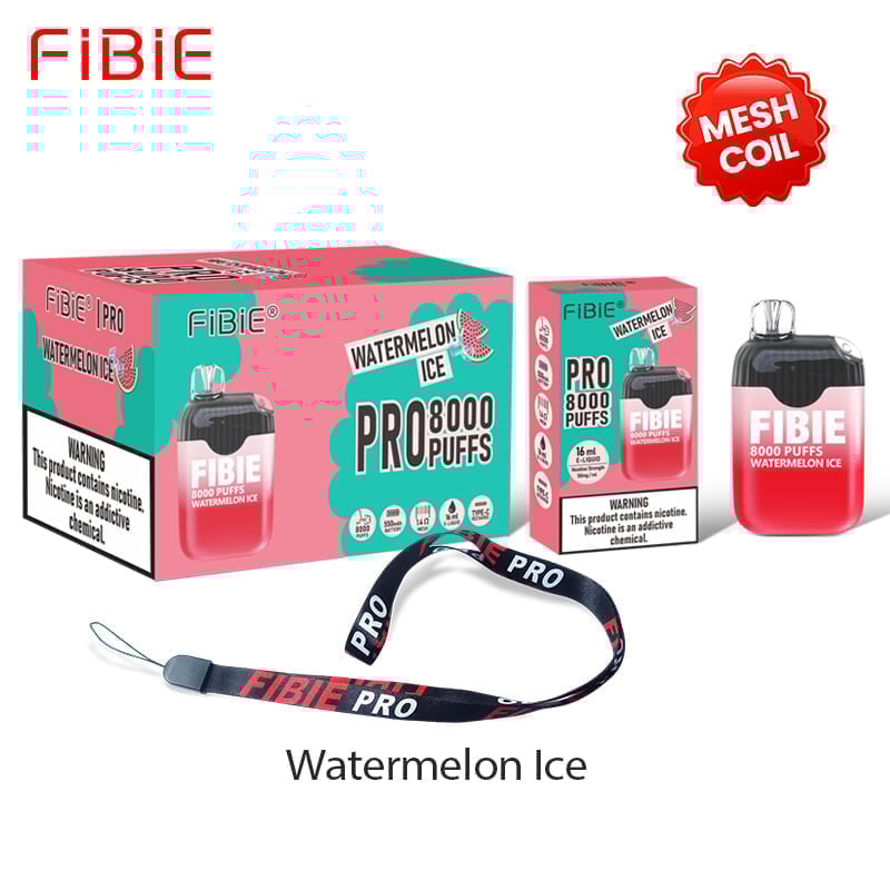 FIBIE 8000 Disposable Vapor Wands (8000 PUFFS)