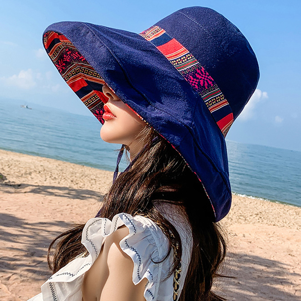 Castillotigo™ Sombrero para el sol plegable de doble cara