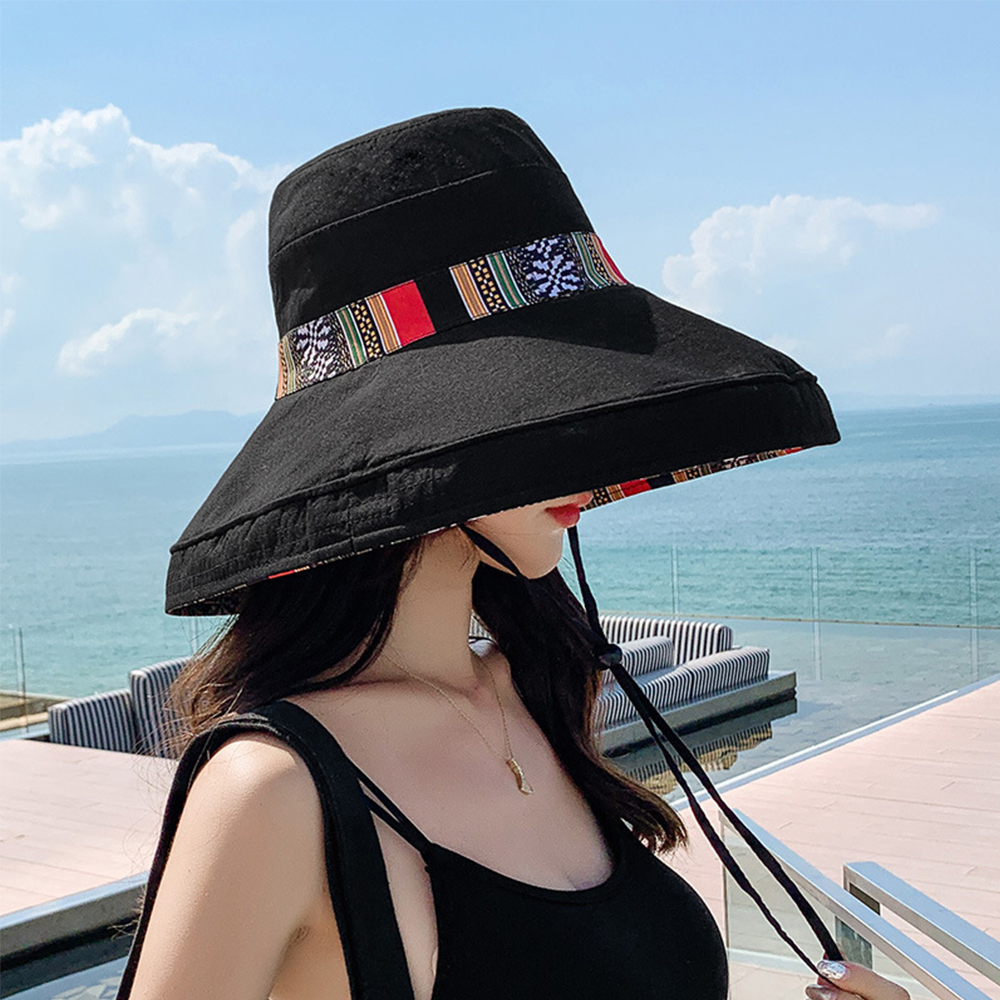 Castillotigo™ Sombrero para el sol plegable de doble cara