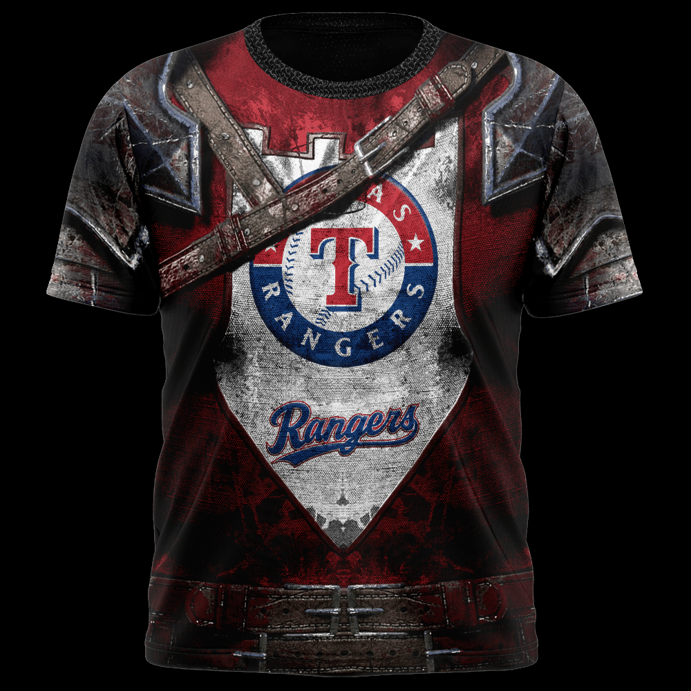 TEXAS RANGERS 3D WARRIORS HOODIE