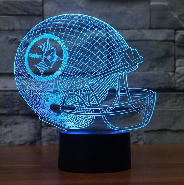 PITTSBURGH STEELERS 3D LED LIGHT LAMP