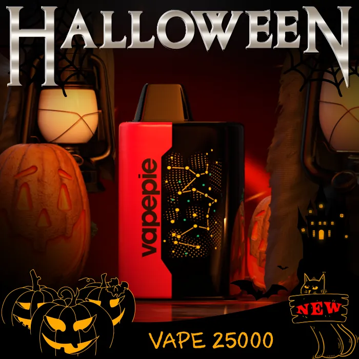 ⭐Legjobban ajánlott⭐3 db✨VAPEPIE 25000 PUFFS - Ívelt Star Sky képernyő (🌌 Mai különleges ajánlat)