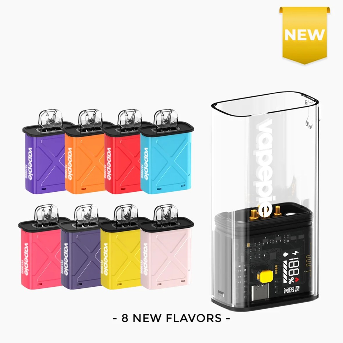 🔥VAPEPIE 10000 PUFFS 6 IN 1 VALUE PACKAGE🔥