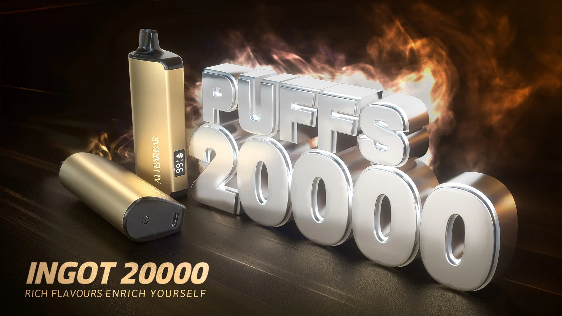 Alibarbar Ingot 20000 Puffs