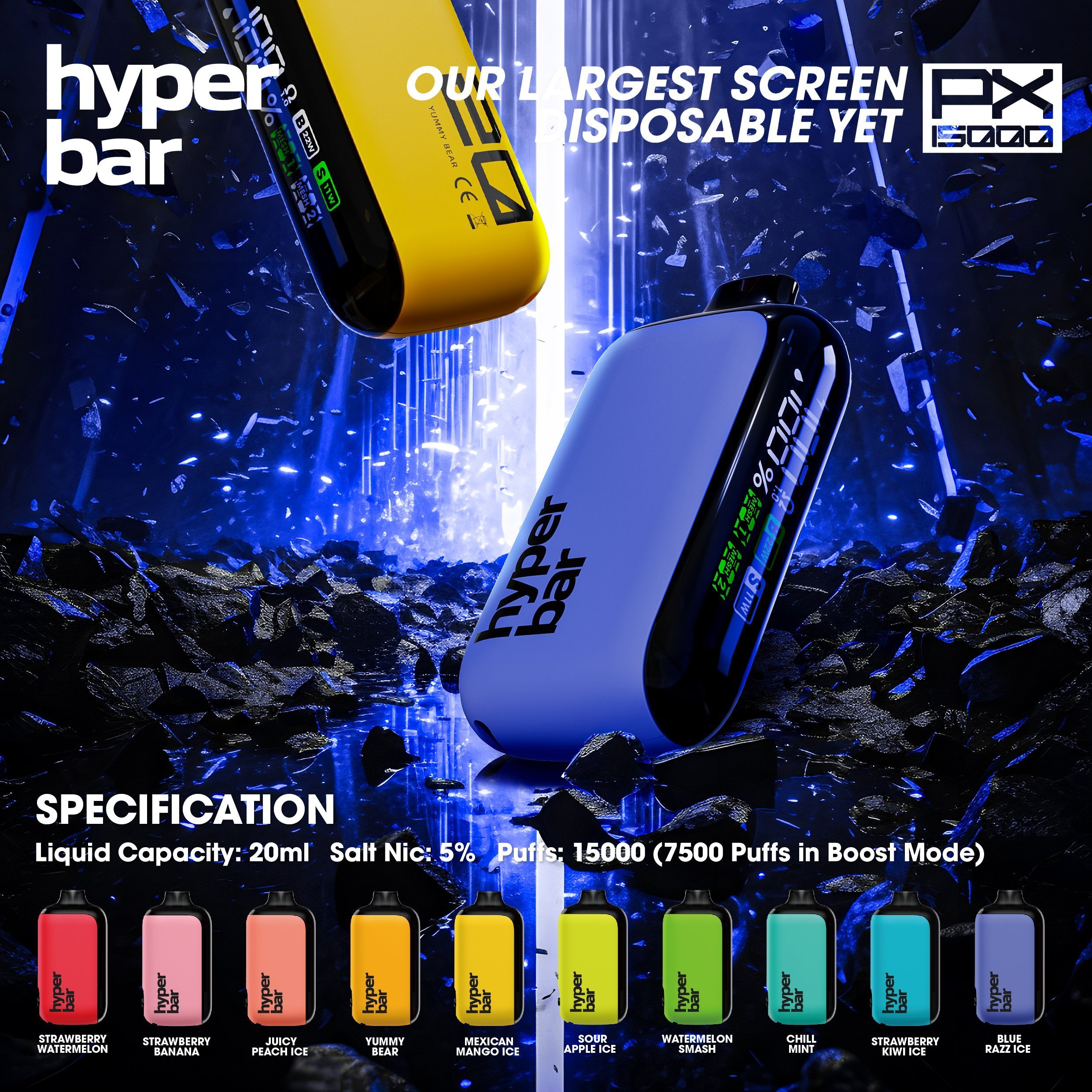 HYPERBAR 15000 PUFFS