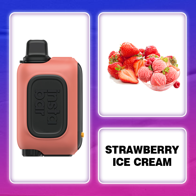 🎅Vapepie RO 15000 PUFFS---Strawberry Ice Cream