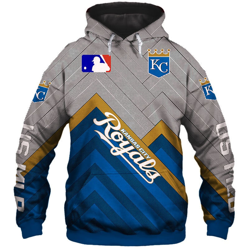 KANSAS CITY ROYALS 3D HOODIES KCR002