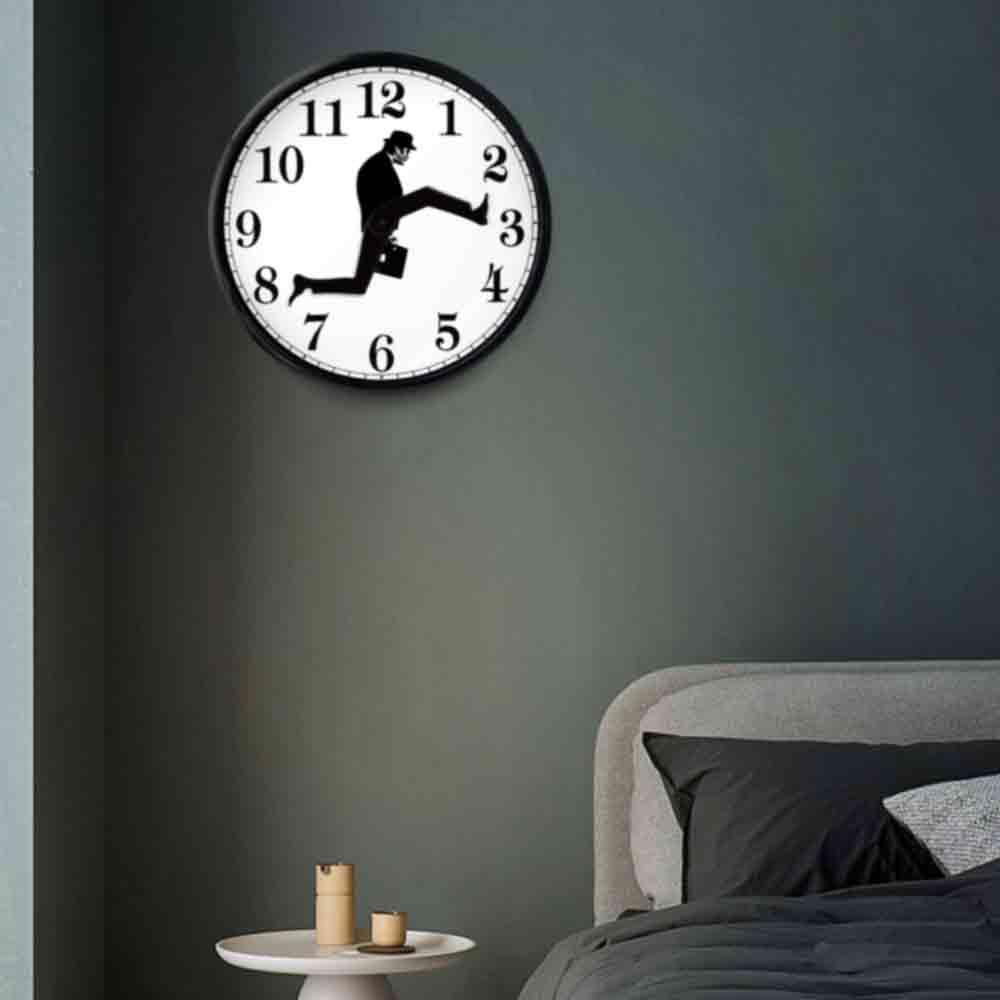 Higolot™ Monty Python Inspired Silly Walk Wall Clock