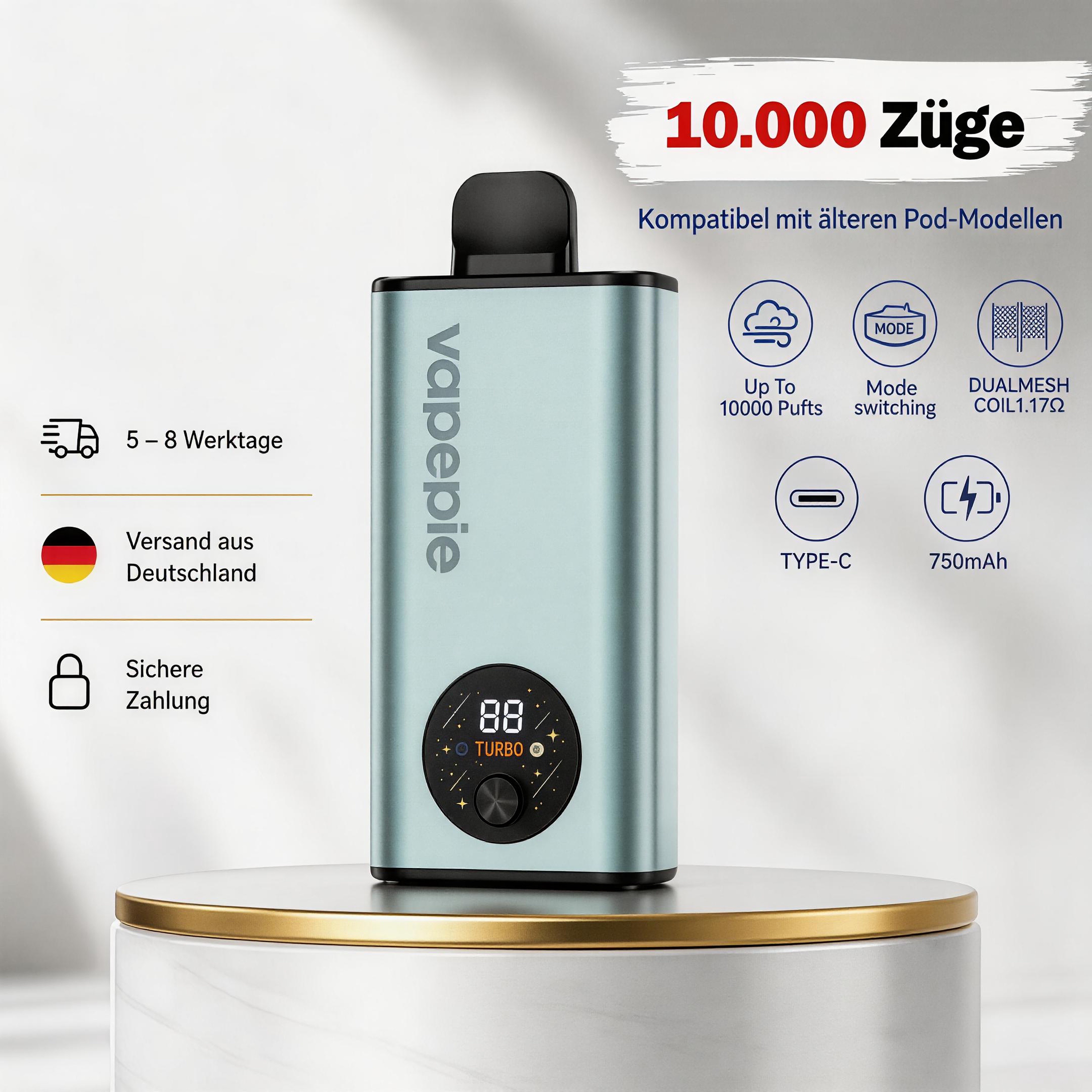 VAPEPIE FS 10000 Upgrade-Etui