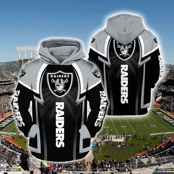 LAS VEGAS RAIDERS 3D HOODIE ABC01