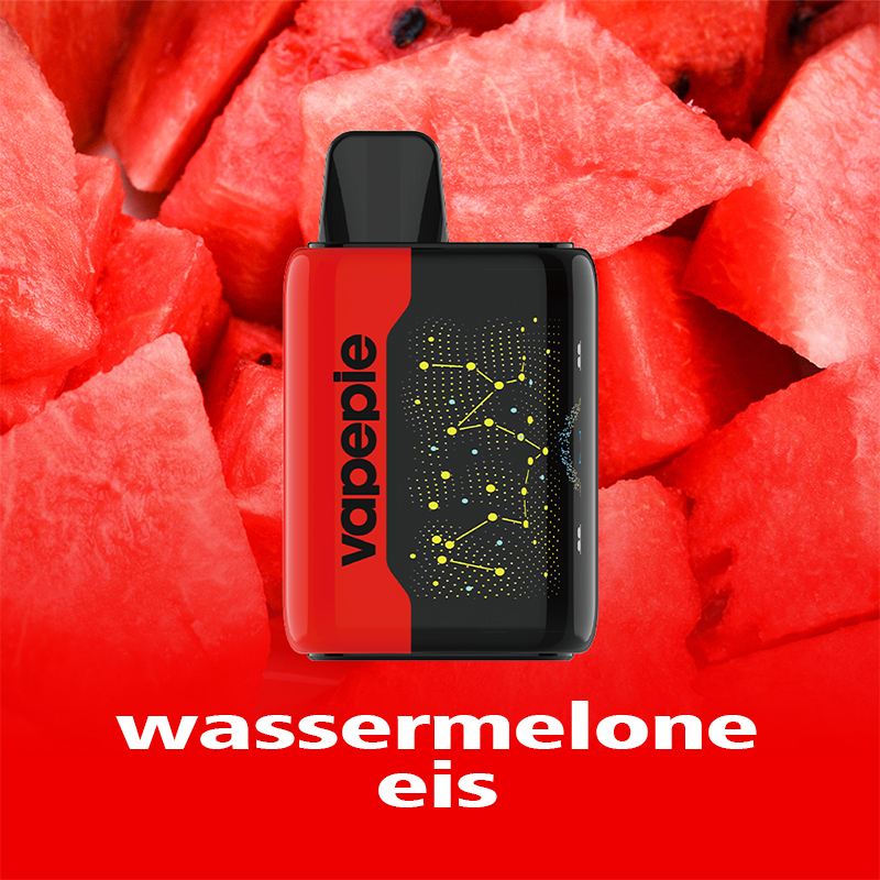 STRAWBERRY WATERMELON  & VAPEPIE 25000 PUFFS - Star Sky Curved Screen