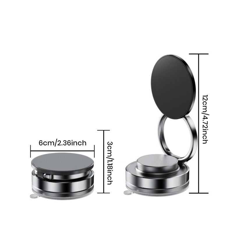 360° Adjustable Vacuum Magnetic Phone Holder