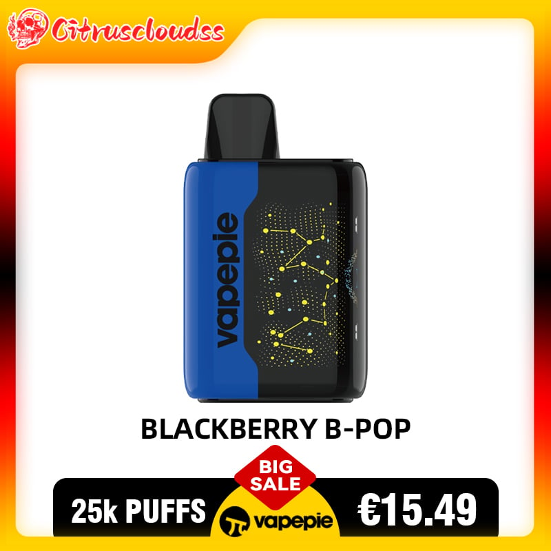 BLACKBERRY B-POP & VAPEPIE 25000 PUFFS - Star Sky Curved Screen