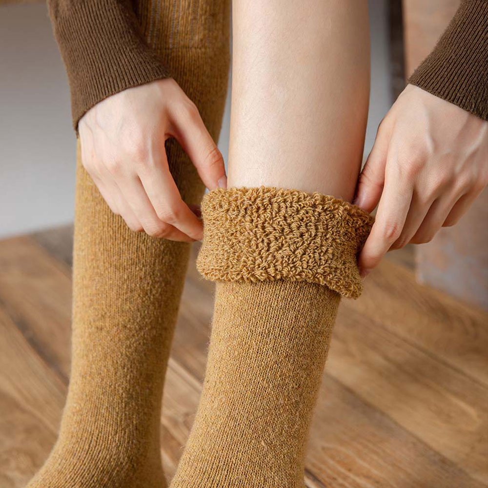 Castillotigo™ Calcetines de pierna hermosos de otoño e invierno
