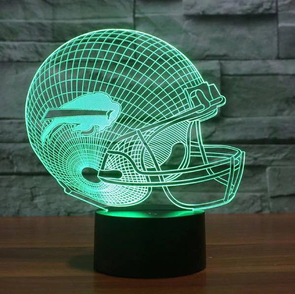BUFFALO BILLS 3D LED LIGHT LAMP