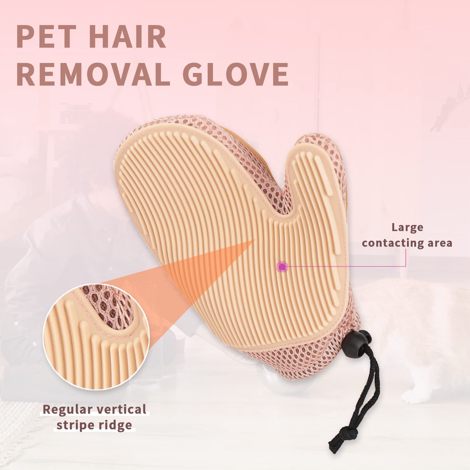 ❤️Mother's Day SALE🎉2 in 1 Pet Fur Remover Glove