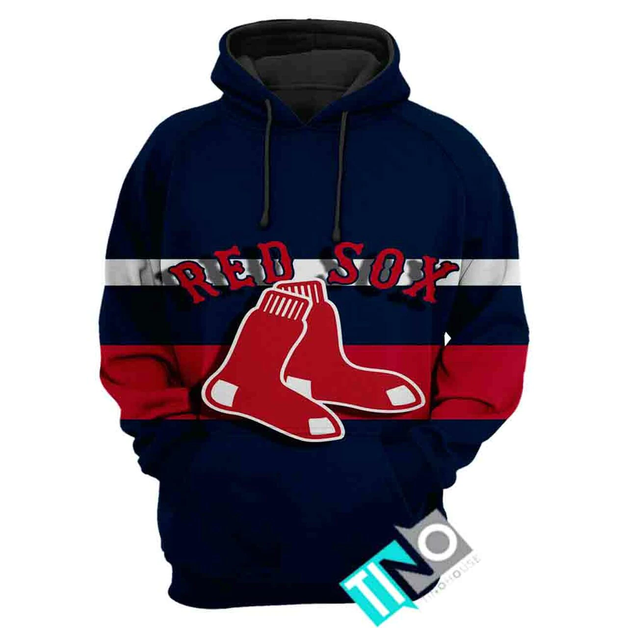 BOSTON RED SOX 3D CASUAL HOODIE 103