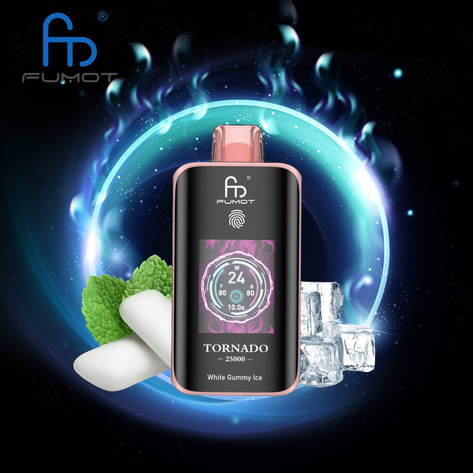 Fumot MOVKIN Tornado 25000 25K Puffs Touch Switch Disposable Vape