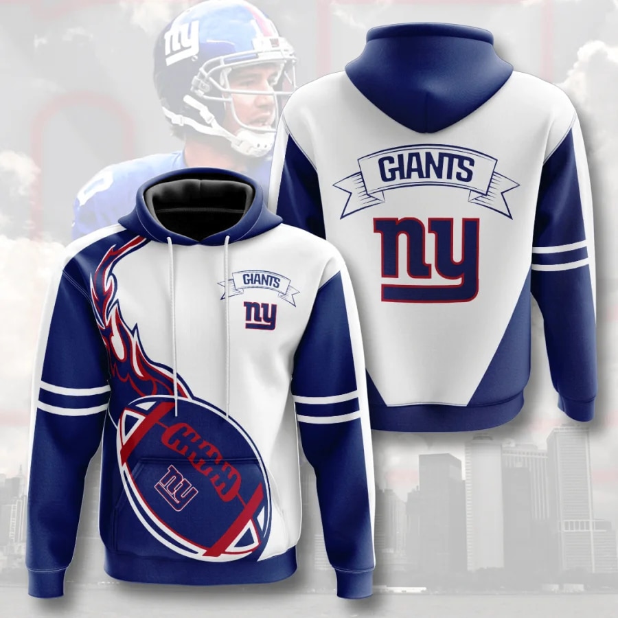 NEW YORK GIANTS 3D HOODIE NNYG005