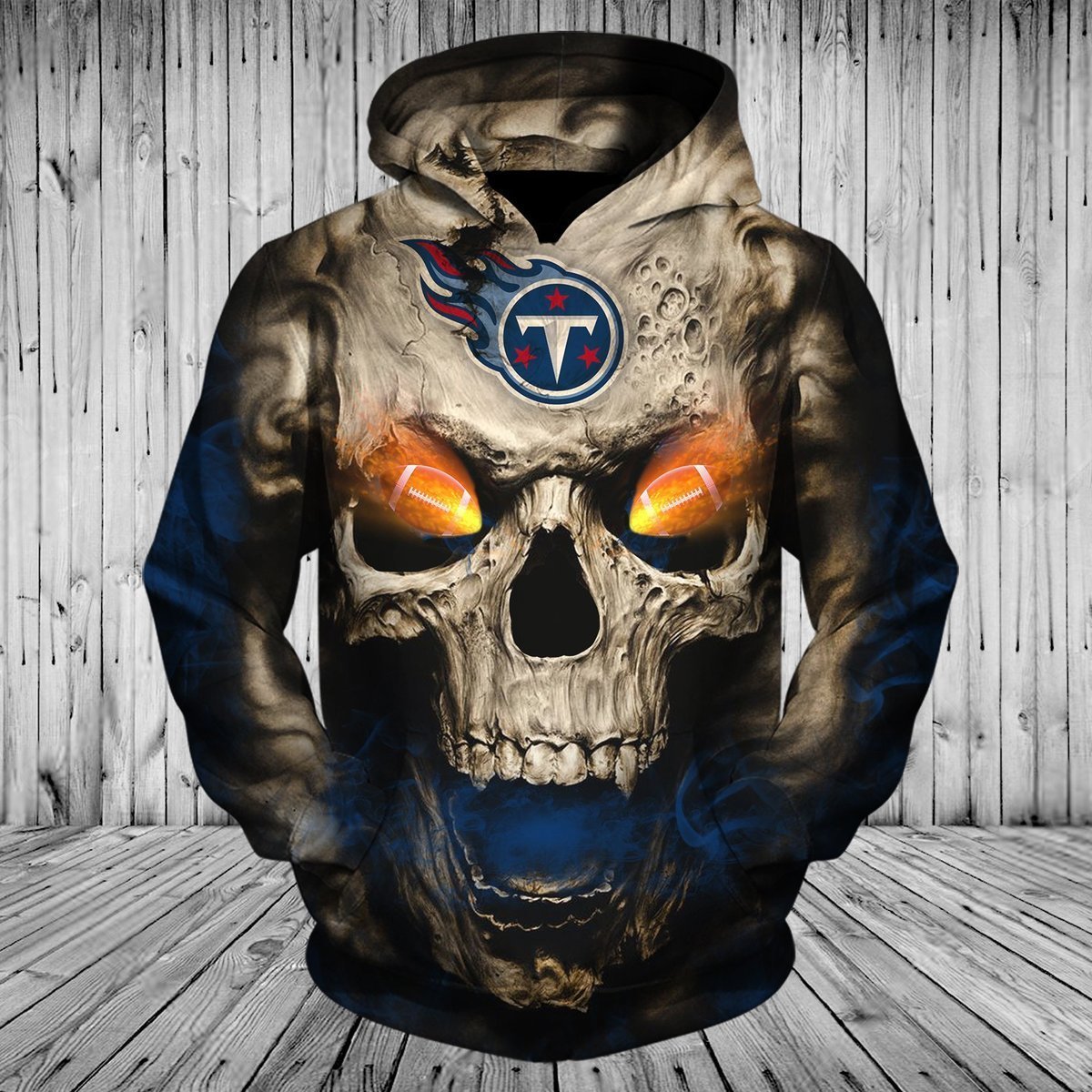 TITANS 3D HOODIE SKULL12