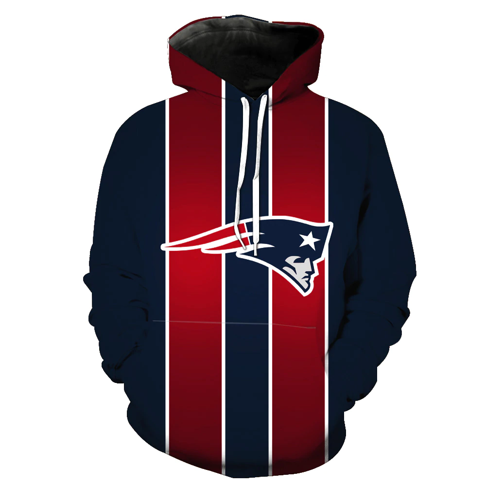 PATRIOTS 3D HOODIE LUCKY2251