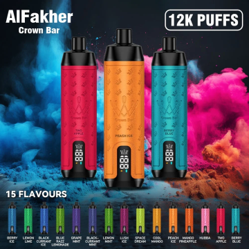 AL FAKHER 12000 PUFFS Crown Bar - BERRY BLUE