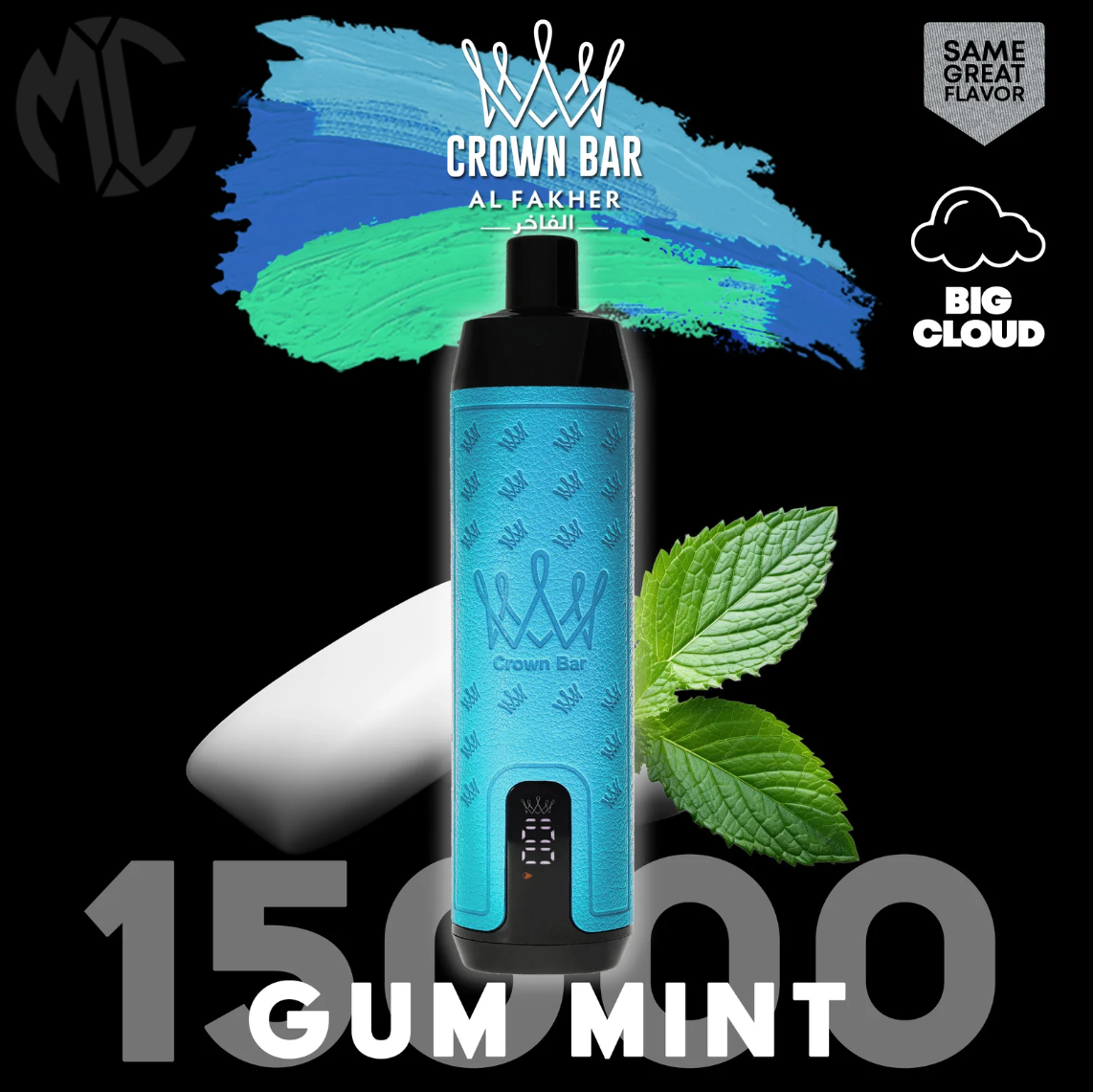 AL FAKHER 15000 Puffs-GUM MINT