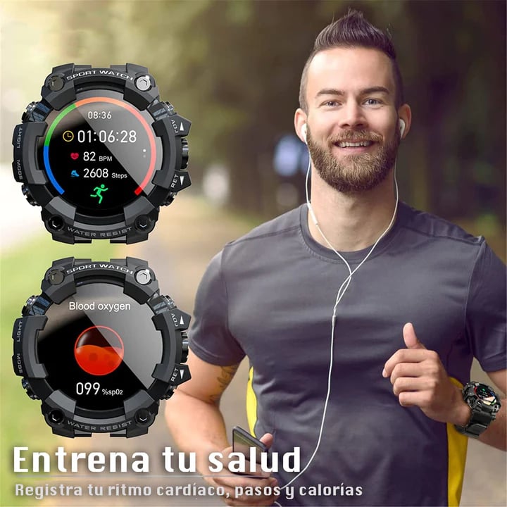 🔥Venta de Amazon último día🔥VIKENDA™ Resistente Reloj Militar Inteligente