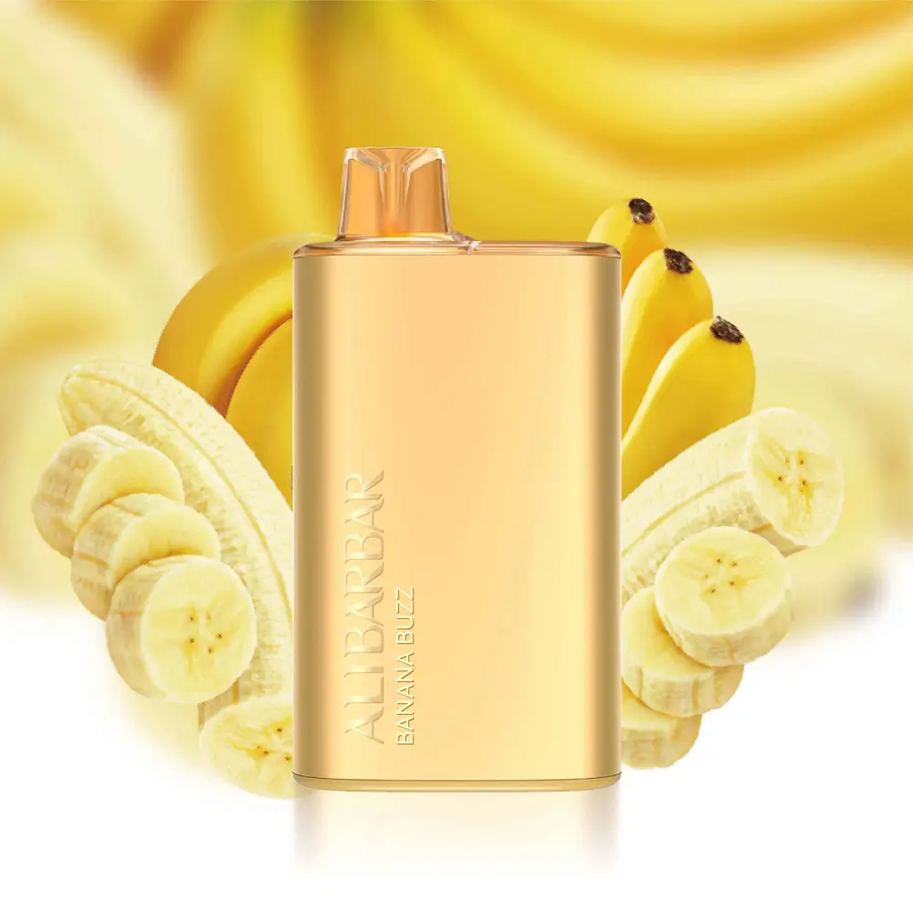 Banana Buzz – Alibarbar Rich 8000 Puffs