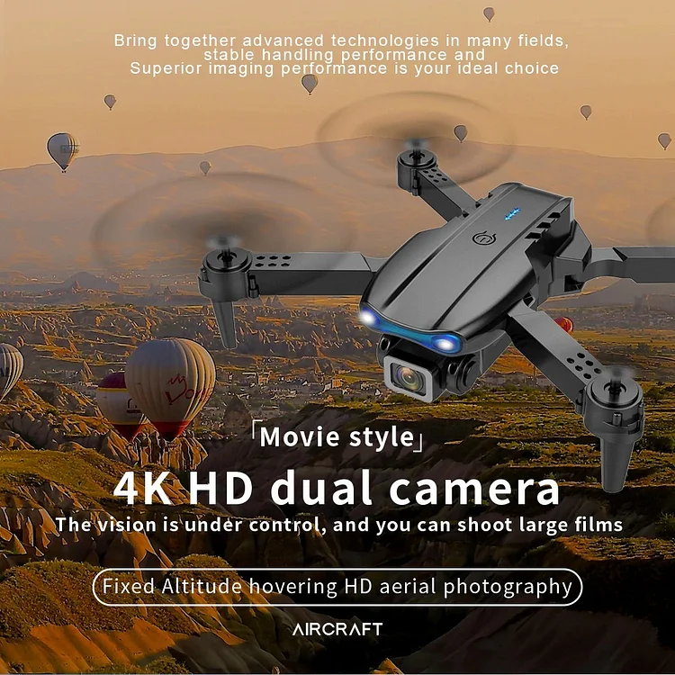 📷2024 Último dron con cámara dual 4K UHD