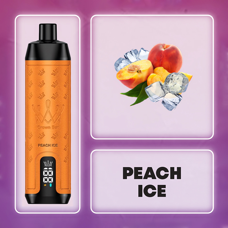 PEACH ICE - AL FAKHER 12000 PUFFS Crown Bar