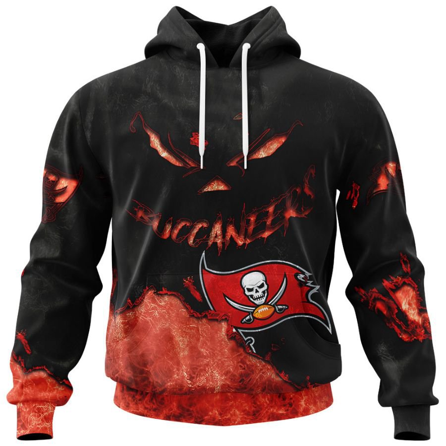 TAMPA BAY BUCCANEERS 3D HOODIE HALLOWEEN001