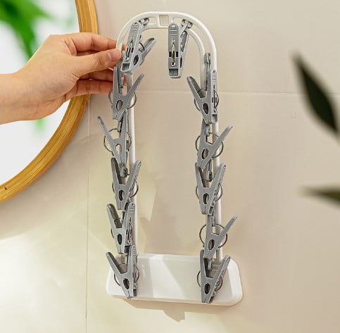 (🎁Early Mother's Day Promotion- 48% OFF)No-punch sock drying rack