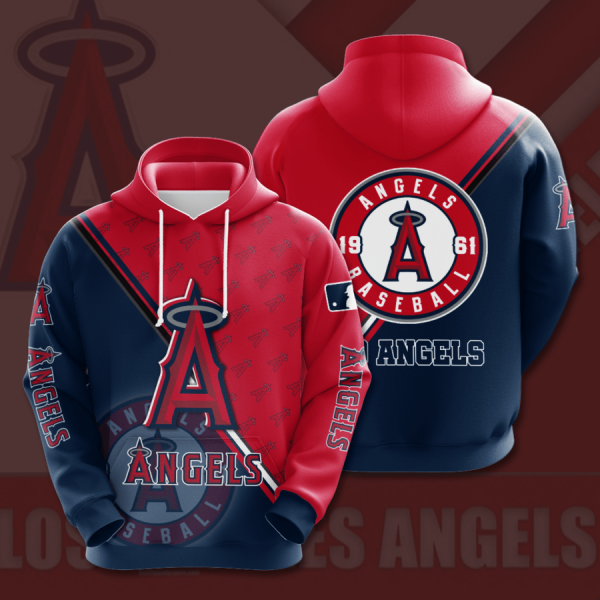 LOS ANGELES ANGELS 3D HOODIES LAA014