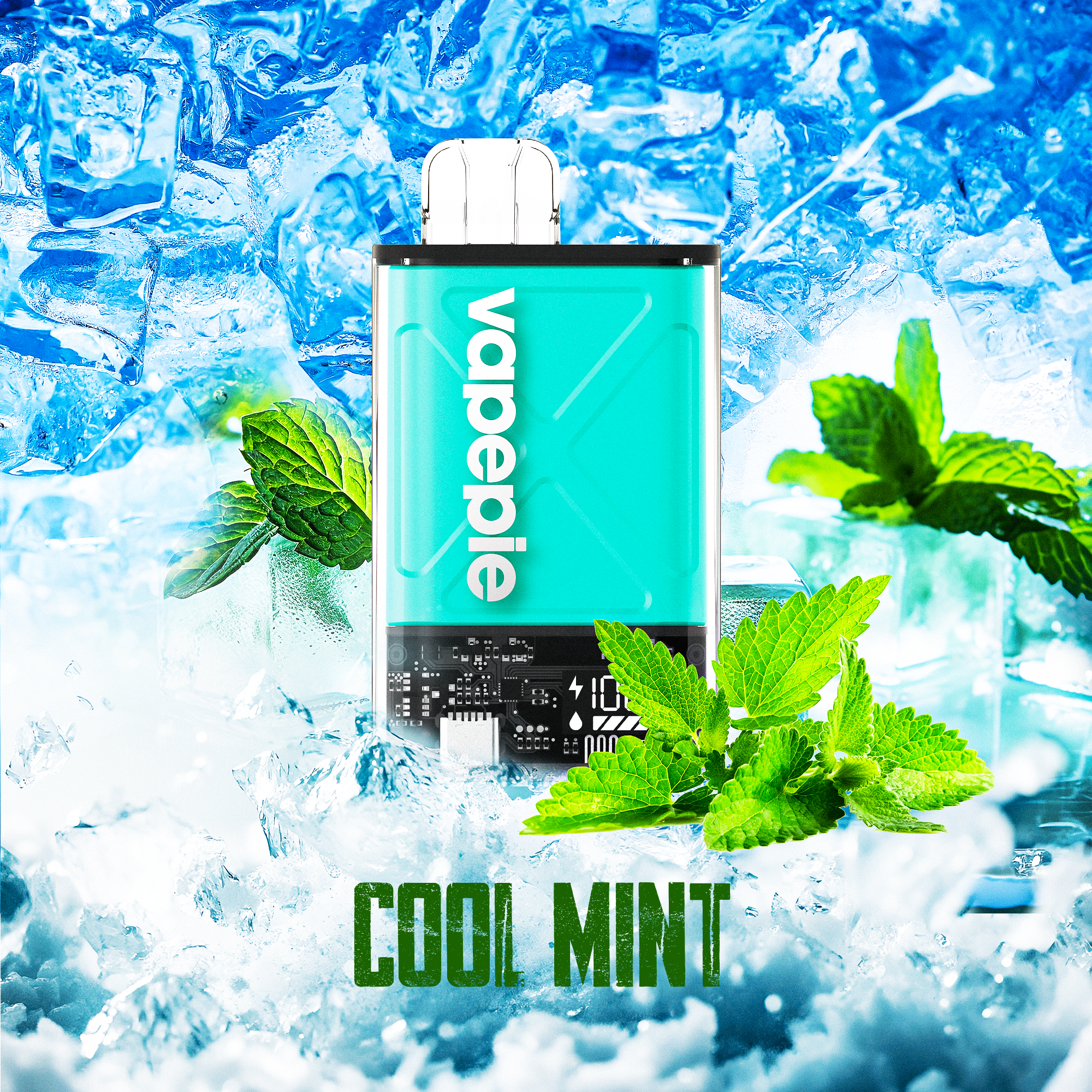 Cool Mint&VAPEPIE Ultra 12000 PUFFS