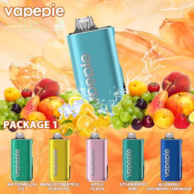 🎁Limitiertes Sparpaket ⏳& VAPEPIE Max 40000 PUFFS