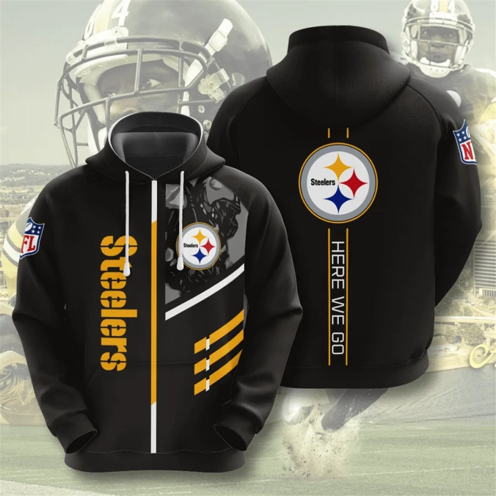 PITTSBURGH STEELERS 3D HOODIE PPSS014