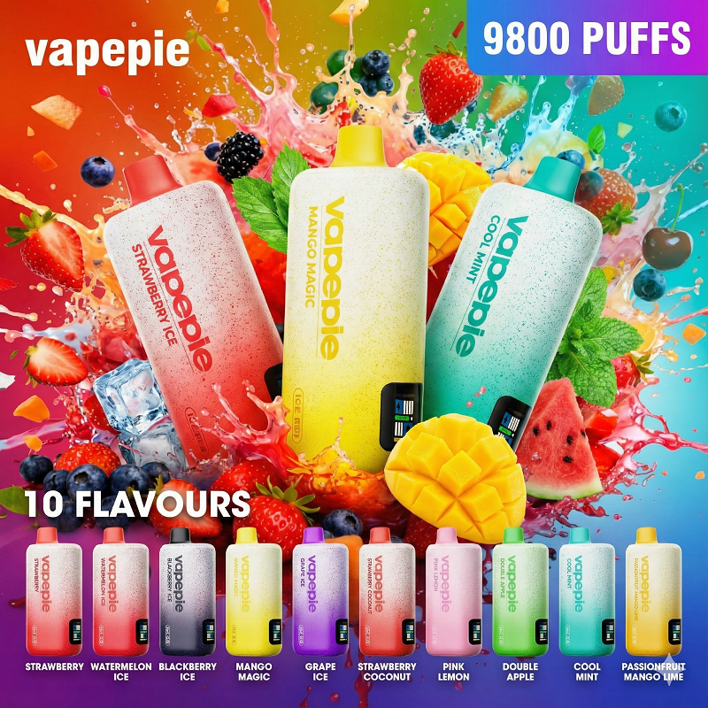 🎄 Christmas Sale 🎶 VAPEPIE 9800 PUFFS – America's favorite choice! 🏆