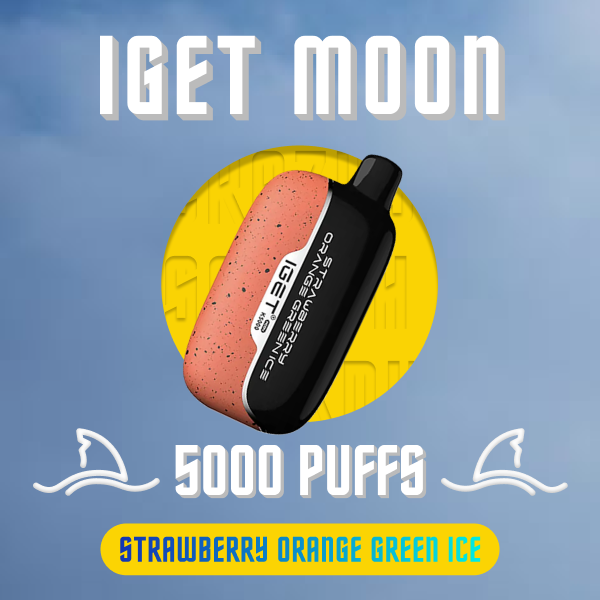 IGET Moon 5000 Puffs🔥Delivery in 3-5 days!🔥